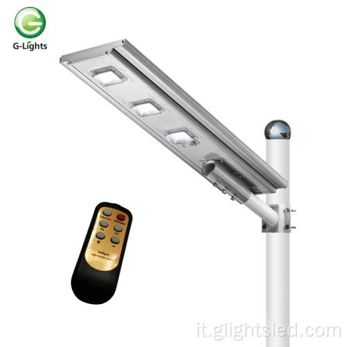 Lampione stradale solare a LED tutto in uno impermeabile ip65 300w